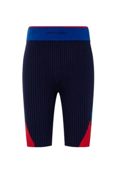 Spodenki damskie Tommy Jeans TJCW Knitted szorty kolarskie
