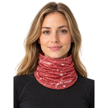 Komin unisex Vaude wielofunkcyjny czerwony chusta