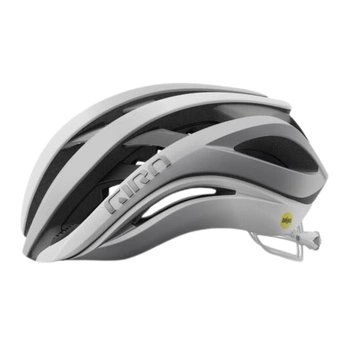 Kask rowerowy Giro Aether Spherical MIPS® szosowy regulowany srebrny