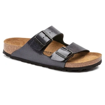 Klapki damskie Birkenstock Arizona BS regular birko-flor granatower. 37